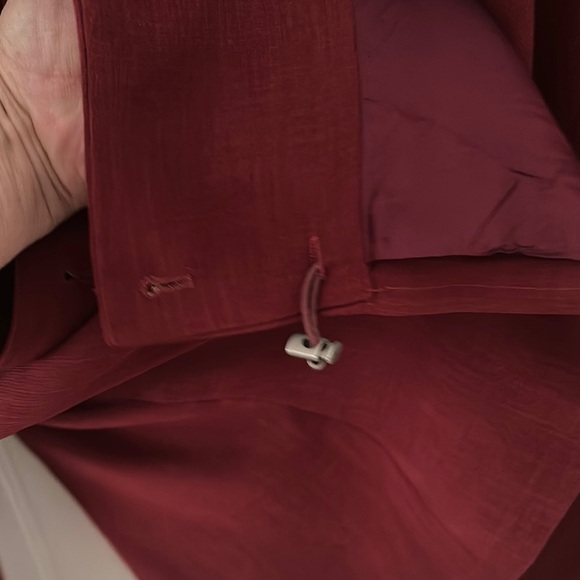 Like new! Alex Garfield Burgundy Button-Up Blazer sz 14 - Picture 15 of 16